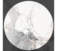 Lazy Susan - Piatto girevole in marmo per tavolo da pranzo e piano di lavoro, piatto da portata rotante decorativo per intrattenimento (i motivi variano nei colori: F chiaro)