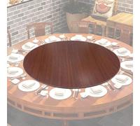 Lazy Susan - Piatto girevole rotondo in legno, con cuscinetti, 50 cm, girevole a 360°, per cucina e tavolo da pranzo, perfetto per condividere il cibo