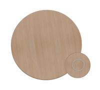 Lazy Susan - Vassoio da portata rotante in legno, 50 cm, 120 cm, per cucina e tavolo da pranzo, grande piatto da portata in legno, ideale per intrattenimento e uso domestico