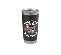 Lazy To Do Even The Fun Stuff Bradipo Rilassati Bicchiere termico in acciaio inox doppia parete