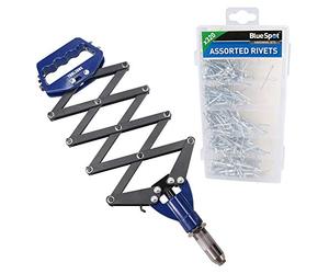 Lazy Tong cieco Pot rivetto pistola rivettatrice 2.4mm - 6,4mm + 320 rivetti