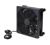 lazyfun 120 Mm 5 V USB di raffreddamento della ventola per router modem router case per vari dispositivi elettronici di raffreddamento