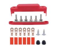 lazyfun 6 pali blocco di distribuzione di corrente vite barra di raccolta ad alta corrente bullone di collegamento batteria per veicoli marini