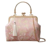 lazyfun Borsa Da Sera Donna Stile Cinese Ricamato Alla Moda Qipao Borsa A Tracolla Per Matrimoni Casual E Incontri Del Prom Borsa A Tracolla, b