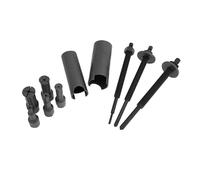 lazyfun Estrattore cuscinetto 8 pezzi Set di attrezzi per rimuovere cuscinetti interni da 0 35 pollici (9 mm) a 0 91 pollici (23 mm) di diametro