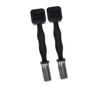 lazyfun Pulitore per catena facile da usare per biciclette e biciclette. Pulizia della catena. Setole forti su entrambi i lati. Pulitore ergonomico compatto per moto