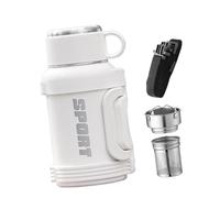 lazyfun Serbatoio dell'acqua isolato a prova di salute con isolamento sottovuoto e acciaio inossidabile garantisce un'idratazione sicura durante il viaggio. Bottiglie d'acqua da campeggio