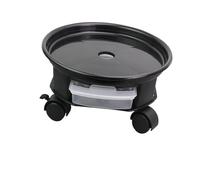 lazyfun Vassoio portatile con ruota, robusto scaffale per piante arrotolato, supporto interno quadrato, per la conservazione, balcone, giardinaggio, esterno, interno