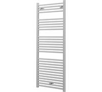 LAZZARINI - Termoarredo Scaldasalviette Bianco 1110 H X 450 L Piano 22 Tubi Acciaio Orizzontali ''sanremo''