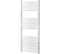 LAZZARINI Termoarredo Scaldasalviette Bagno Dimensioni 1110x500h mm in Acciaio colore Bianco - 386475 Sanremo