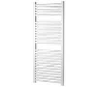 LAZZARINI - Termoarredo Scaldasalviette Bianco 1110 H X 500 L Piano 22 Tubi Acciaio Orizzontali ''sanremo''