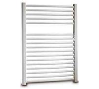 LAZZARINI - Termoarredo Scaldasalviette Bianco Cm 690 H X 500 L Piano 14 Tubi Acciaio Orizzontali ''sanremo''