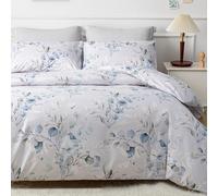 Lazzaro - Set copripiumino super king size, in microfibra di alta qualità, reversibile, per letto super king size, ultra morbido, ipoallergenico, con chiusura a cerniera