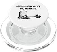 Lazzaro Verifica la fede sollevante ironica Gesù PopSockets PopGrip per MagSafe