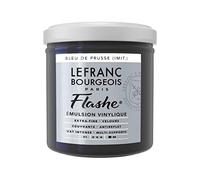 Lefranc Bourgeois Flashe - Colore, Vernice acrilica, Vinile, Blu di Prussia (Imit.), 125ML