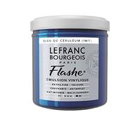Lefranc Bourgeois Flashe - Colore, Vernice acrilica, Vinile, Blu Ceruleo (Imit.), 125ML
