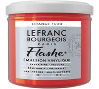 Lefranc & Bourgeois - Colore vinilico acrilico Extra Fine per artisti Fluoorange 125 ml tubo