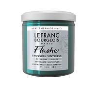 Lefranc Bourgeois Flashe - Colore, Vernice acrilica, Vinile, Verde Smeraldo (Imit.), 125ML