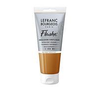 Lefranc Bourgeois Flashe Colori acrilici, Oro Scuro Iridescente, 80ML, 80 unità