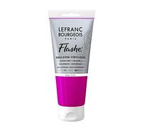 Lefranc Bourgeois Flashe Colori acrilici, Rosa Fluo, 80ML, 80 unità