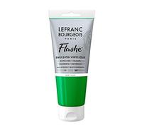 Lefranc & Bourgeois – Flashe vinile acrilico Extra fine, Verde fluo, 80 ml