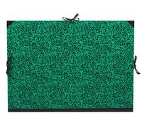 Lefranc Bourgeois Cartella Porta Disegni 72 X 52 Verde - Chiusura Con Cordoni