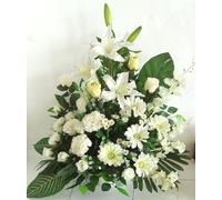 LBA Centro Fiori Artificiali per Cimitero Anche per Chiese Speciale Giorno di Tutti i Santi Dimensioni: 80 x 70 x 45 cm.