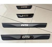 LBBQP 4 Pezzi Auto Acciaio Inox Battitacco, per MG HS 2024 HS 2 2024 2025 Accessori di Stile,A