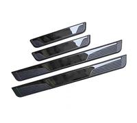 LBBQP 4 Pezzi Auto Acciaio Inox Battitacco, per Nissan Micra K14 2017-2023 Accessori di Stile,D