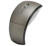 LBEC Mouse Wireless Pieghevole, Mouse Pieghevole Wireless Plug And Play 1600 Dpi per Il Gioco (Grigio)