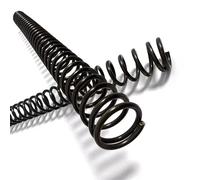 Lbin-Molle di compressione Diametro filo 1,2-2 mm Diametro esterno 10-28 mm Lunghezza 300 mm 65 Mn Molla meccanica a pressione elicoidale a spirale cilindrica, 1 pz, Multiuso durevole(19mm,2.0mm)