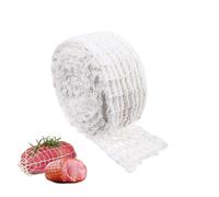 LBJFYHJN 1 pezzo di rete per affumicatura, rete per prosciutto, rete per rouladen, resistente alle alte temperature ed elastica (5 m, 18 fori)
