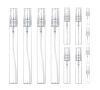 LBJFYHJN 12 nebulizzatori per profumo da viaggio, mini set di profumi, piccolo flacone spray per un facile trasporto e viaggio all'aperto, nebulizzatore per profumo ricaricabile (2 ml, 5 ml, 10 ml)