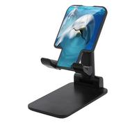 LBKHDS Supporto per telefono cellulare per scrivania,Delfino con un sorriso stampa supporto telefonico,Supporto per telefono cellulare,Supporto per telefono portatile pieghevole