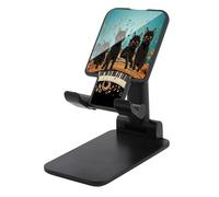 LBKHDS Supporto per telefono cellulare per scrivania,Gatti sdraiati sul supporto del telefono di stampa del pianoforte,Supporto per telefono cellulare,Supporto per telefono portatile pieghevole