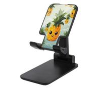 LBKHDS Supporto per telefono cellulare per scrivania,Supporto per telefono con stampa ananas carino,Supporto per telefono cellulare,Supporto per telefono portatile pieghevole