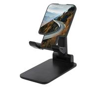 LBKHDS Supporto per telefono cellulare per scrivania,Supporto per telefono con stampa ponte stradale Parkway,Supporto per telefono cellulare,Supporto per telefono portatile pieghevole