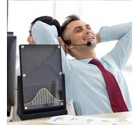 LBMED Modello Matematico di Distribuzione Normale, Modello Sperimentale di Galton Board, Dimostrazione Efficace di Una Legge Statistica, può Alleviare Lo Stress E Rilassare