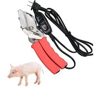 LBMED Tagliacoda Maialino,Pinza Elettrica per Tagliare La Coda del Bestiame con Lama Affilata in Acciaio Inossidabile,Riscaldamento 10S Ed Emostasi 1S,nessun Rischio Infezione,per Agnello Maialino