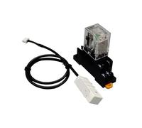 LBNVBC Rilevatore di Livello 'Acqua con Uscita a relè, sensore di Livello del Liquido, Interruttore a induzione, rilevamento del Livello del Liquido Senza Contatto(12V Relay No PSU)