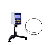 LBNVBC Viscosimetro rotativo Digitale Misuratore di viscosità della Vernice ad Alta precisione LCD NDJ-5S/NDJ-8S/NDJ-9S(NDJ9S Temp Sensor)