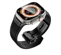 LBRTMED Banda per 49/44/45 mm silicone Sport Sport Clascing Class Closure Closure Banda per uomini per gli uomini/Ultra 9 8 7 6 5 SE 2