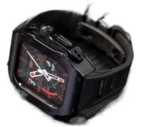 LBRTMED Cassa di orologio in acciaio inossidabile in stile Schik rm+kit di modd della fascia d'oro