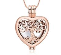 LBRTMED Cremazione di Gioielli a Ciondolo a Sospensione Tree Come Dono in Acciaio Inossidabile per Il ricordo del Cenere