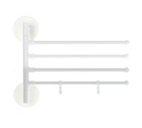 LBRTMED Giaccia a Parete a Muro Regolabile Guocero a Parete Rotante per Cucina e Bagno Pieghevole a più Braccio a Braccio per l'organizzatore di stoccaggio per Lo Spazio per Asciugamani.