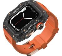 LBRTMED Schik 45mm 44mm Case trasparente Mod Mod Band Band ， per Series 9 8 7 6 5 SE Watch Sostituzione Accessori di sostituzione