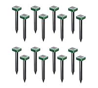 Lbvzxkad 16 PZ Outdoor Solar Ultrasonic Vibration Repeller Snake Repeller Mole Elettronico Snake Repeller