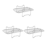 Lbvzxkad 3X Friggitrice Ad Aria per Friggitrici Ad Aria un Doppio Cestello, Essiccatore per Accessori per Friggitrici Ad Aria Foodi DZ201 DZ401