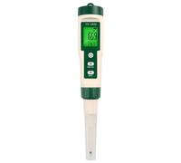 Lbvzxkad Misuratore Professionale PH per Alimenti con Sensore Ad Alta Precisione Tester Acidità Temperatura per Produzione Formaggio, Carne, Inscatolamento, Impasto, Terreno