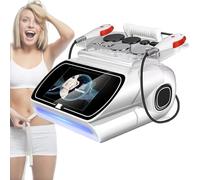 Lbxlhr Terapia Tecar Portatile a 448 KHz per Cure Profonde, Dispositivo per la rimozione del Grasso con Touch Screen, Macchina Portatile per diatermia RET CET per Dimagrimento, Sollievo dal Dolore